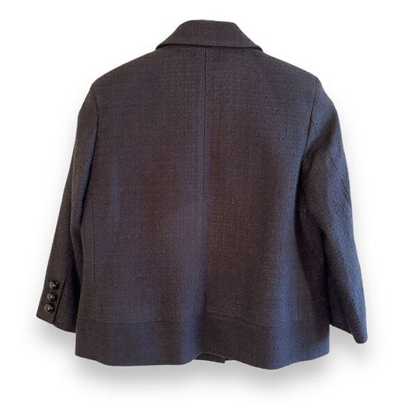 NWT Talbots Petites Navy Wool Jackie Fit Lady Jacket Size 12P - Picture 11 of 11